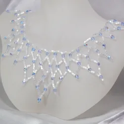 Necklace - Waterfall Olwen - Necklace - Laiton argenté
